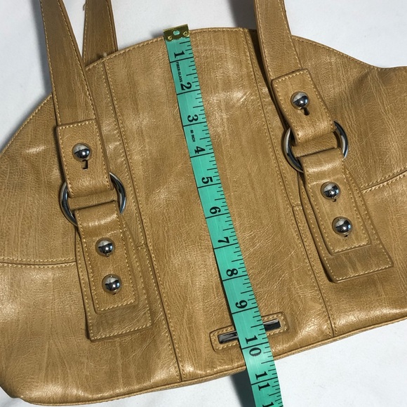 NWOT Nine West Faux Leather Wood Grain Bag - Picture 15 of 16